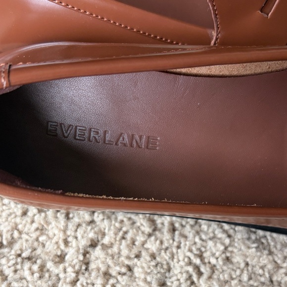 Everlane Women's Brown Leather Loafers - Picture 2 of 7